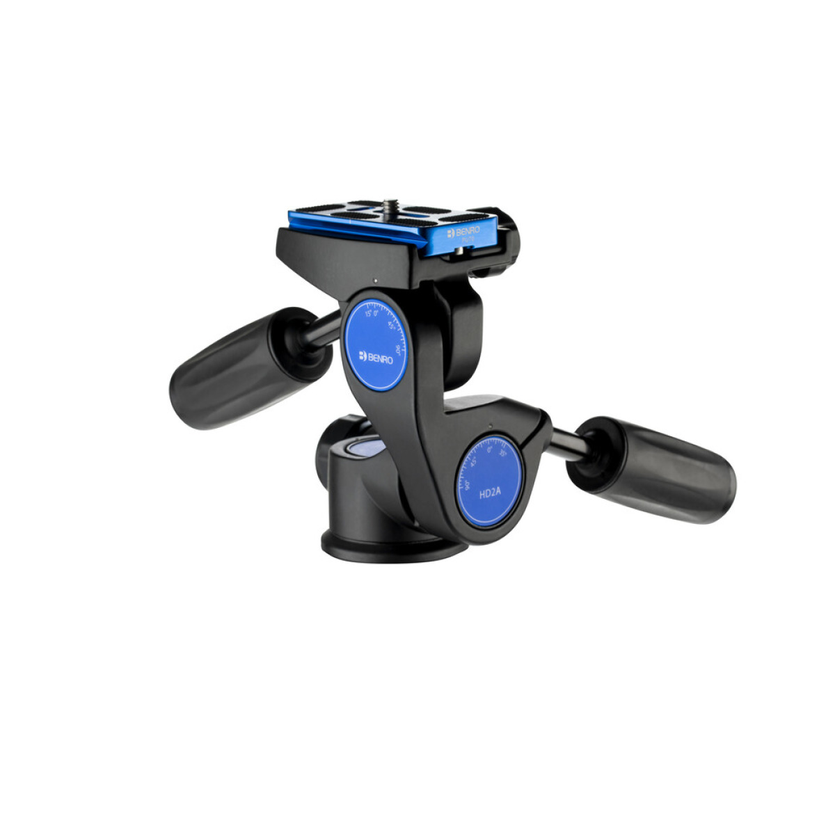 Testa per treppiede a 3 vie HD2A